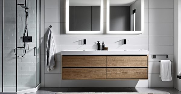 Mobilier de salle de bain : conseils pour choisir la couleur idéale